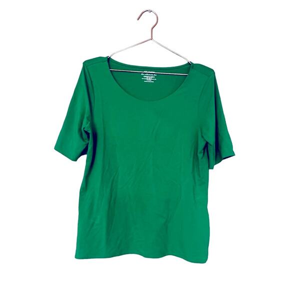 chicos ultimate tee green size 1 medium Kelly green - Picture 1 of 6